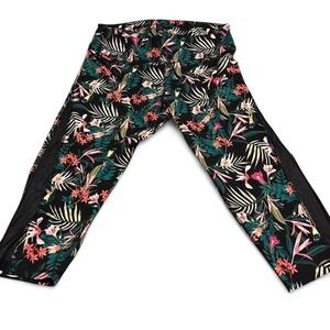 Old Navy Active Tropical Cropped Leggings